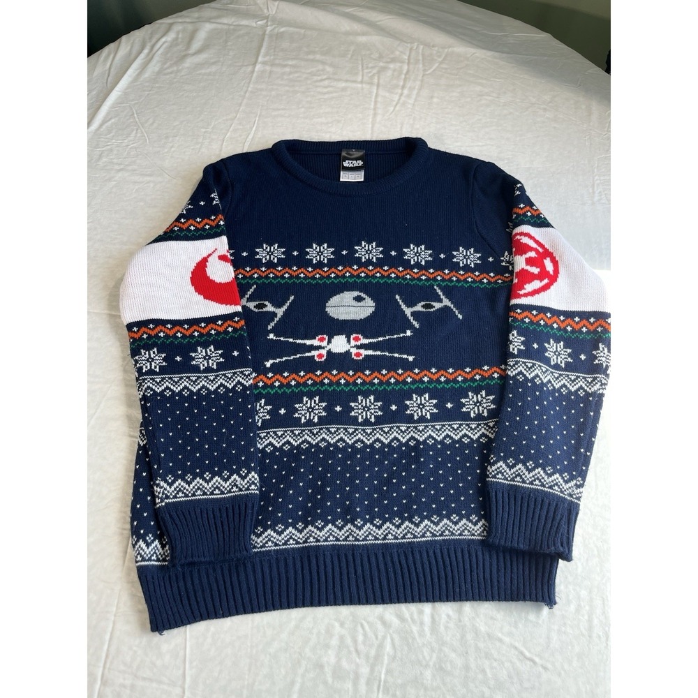 Star Wars X-Wing Christmas Sweaters | Licensed Men's Knit Holiday Apparel